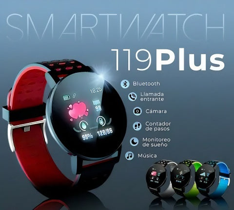 Smartwatch 119 plus RELOJ INTELIGENTE