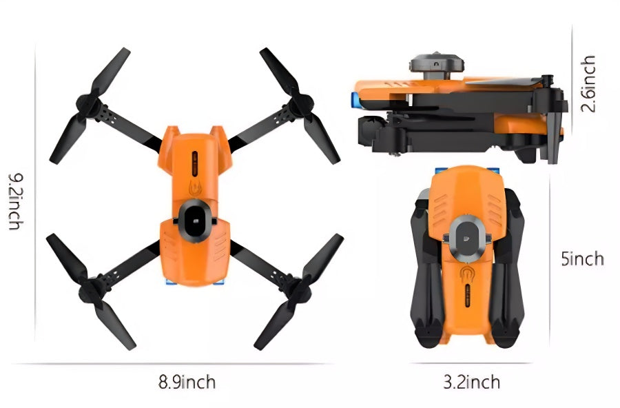 Dron Fpv camara wifi plegable