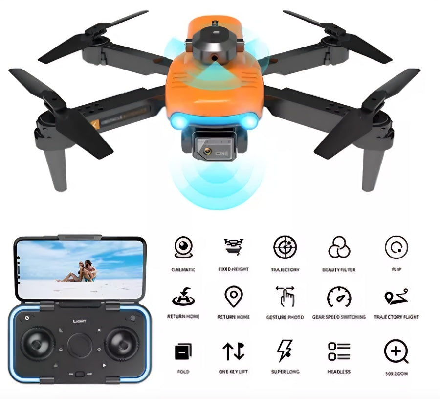 Dron Fpv camara wifi plegable