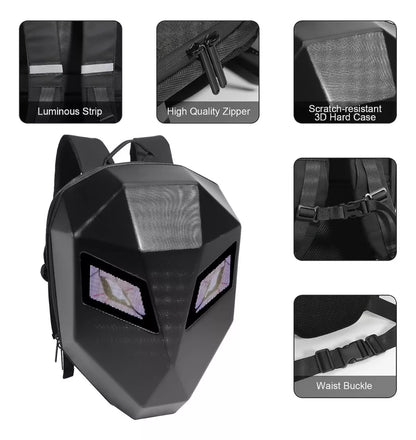 Maleta Morral Con Pantalla Led Bt Y Multi-Ojos