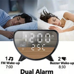 RELOJ DESPERTADOR CON CARGADOR INALAMBRI