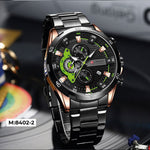8402 RELOJ CURREN METAL CRONOGRAFO