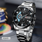 8402 RELOJ CURREN METAL CRONOGRAFO