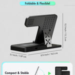Cargador Inalámbrico 3 En 1 Para iPhone,