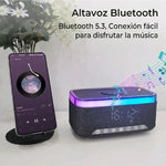 Parlante Reloj Despertador Cargador Inal