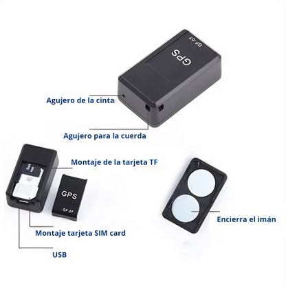 Mini GPS Rastreador Localizador Sim Card