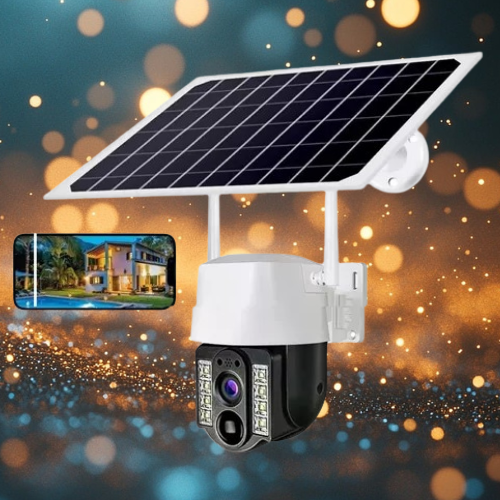 CAMARA IP EXTERIOR SOLAR