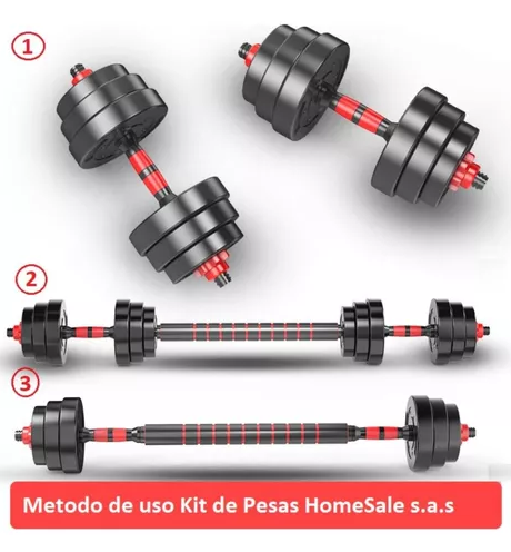 Kit de mancuernas de 40 Kg