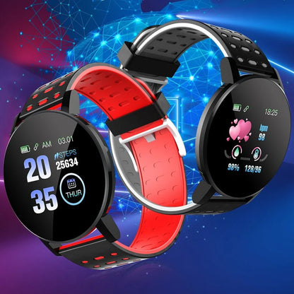 Reloj Smart Watch Inteligente 119 + audifonos I12